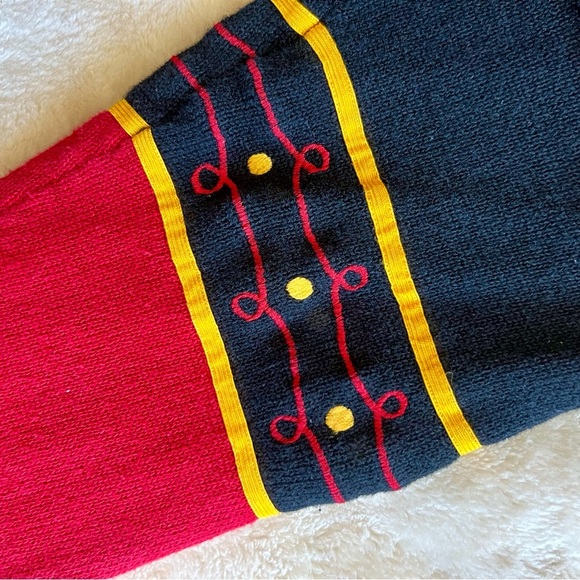 Vintage Christmas Nutcracker Cardigan - Picture 6 of 7